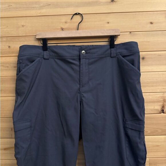 Duluth Trading Co Size 18 Dry On The Fly Bootcut Pants Hiking Outdoors Utility - Picture 6 of 13